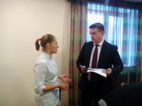 23 декабря Андрей Осадчук провел заседание дискуссионной платформы в городе Советский 