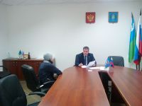 Андрей Осадчук провел очередной прием граждан в общественной приемной Партии в городе Нягани