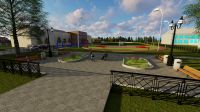 Предварительный дизайн-проект благоустройства открытого многофункционального спортивного парка в с.п. Алябьевский 