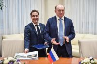 Осадчук Андрей, депутат регионального парламента, принял участие в церемонии подписания соглашения о сотрудничестве